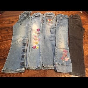 Size 5/5t girls jeans lot